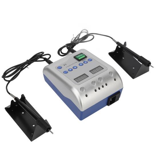 Zubní elektrický nůž na vosk Dvojitá řezací tužka Nastavení teploty Zubní řezačka na vosk US zástrčka 110‑240V 