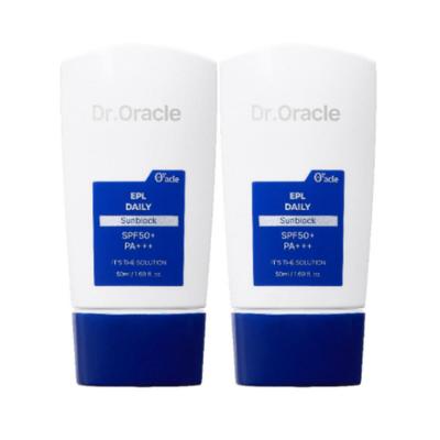 DR. Oracle EPL Täglicher Sonnenschutz LSF50+ PA+++ 50ml x2 | Tägliche UV-Schutz