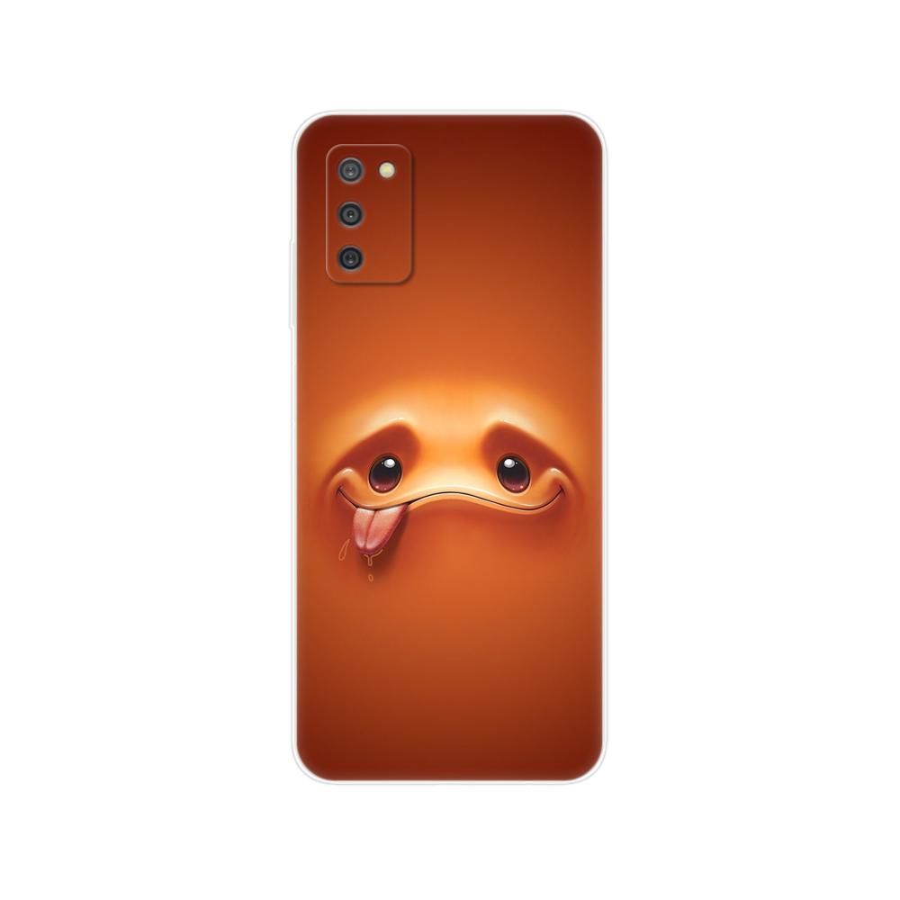Per Samsung A03S Custodia 164,3 mm Copertura Posteriore del Telefono Su Samsung Galaxy A03s GalaxyA03s A 03s a037 Custodia Morbida Tpu Bumper in Silicone 6,5 pollici