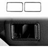 for Toyota Camry 2025-2026 Accessories A-Pillar Window Trim 2PC | Real Carbon Fiber, for Toyota Camry 2025 2026, Interior Trim Cover, Soft Thick