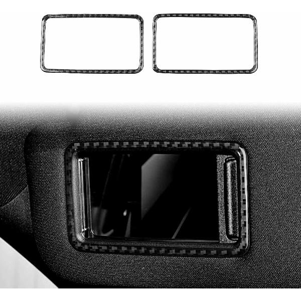 for Toyota Camry 2025-2026 Accessories A-Pillar Window Trim 2PC | Real Carbon Fiber, for Toyota Camry 2025 2026, Interior Trim Cover, Soft Thick