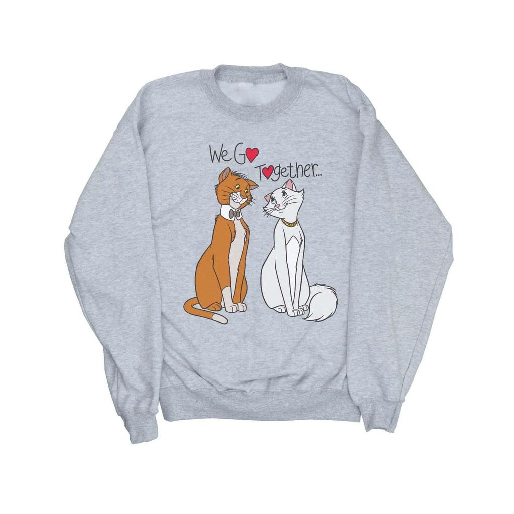Disney Womens/Ladies The Aristocats We Go Together Sweatshirt