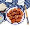 1Pc Artificial Foods Simulation Braised Pork Meat Product Model Fake Pork Belly Three-layer Meat Dongpo Meat Pork Kid Toys