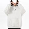 Women's American Style Retro Grey Hoodie - Spring & Autumn Casual Heavyweight Brand Sweatshirt Jacket
