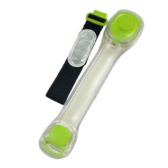 LED Light Up Armband High Visibility Outdoor Sports Flashing Luminous Safety Band Adjustable