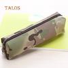 Boy Girl Camouflage Canvas School Supplies Pouch Purse Pencil Case Mini Bag Zipper Versatile