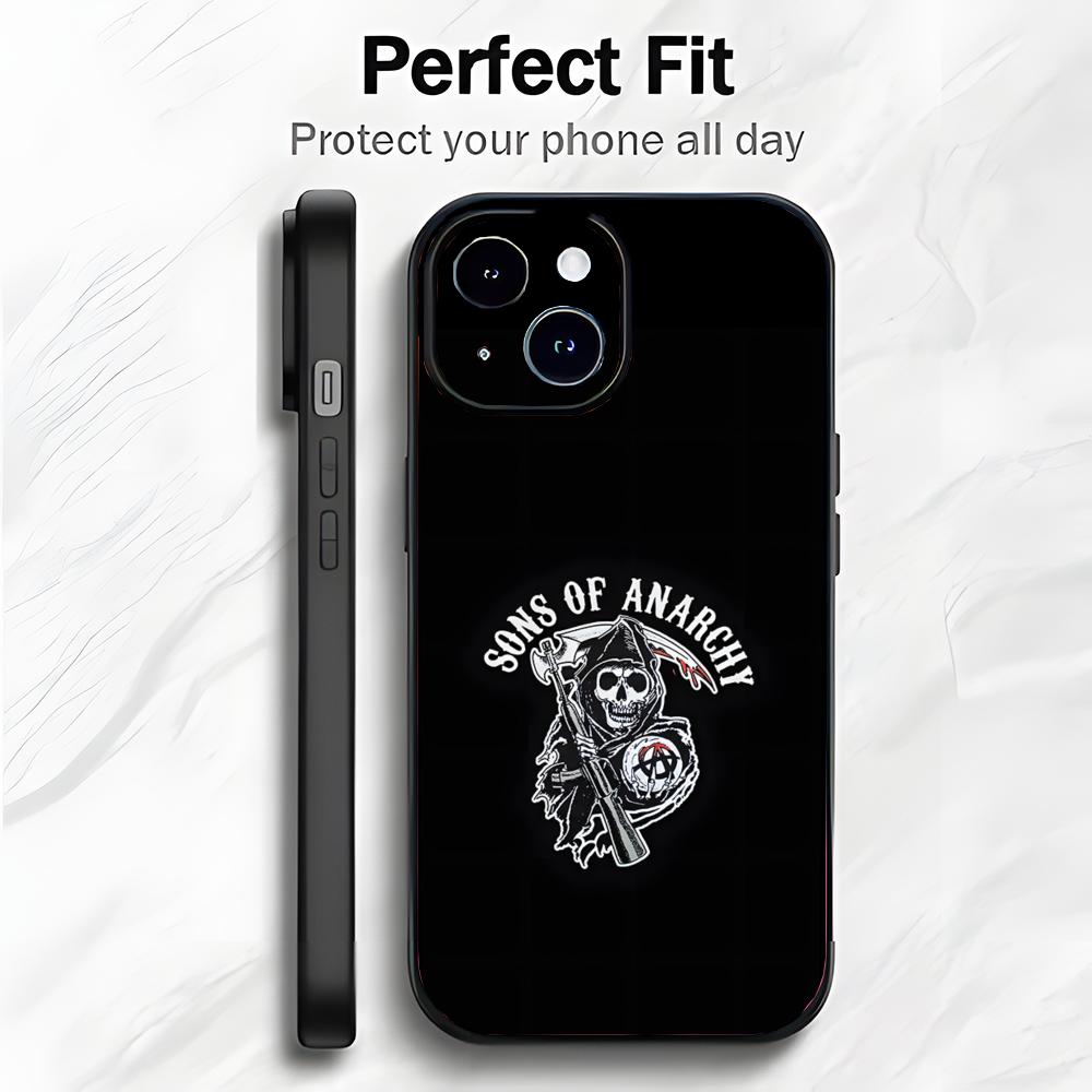 American Show S-Sons of Anarchy Phone Case Phone Case Soft Packaging Lightweight For iPhone17 16 15 14 13ProMax