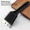 Clean Brush Barbecue Grill Accessories Multiple Tools Steel Wire Waterproof Rustproof Cleaning Brushes with Scraper