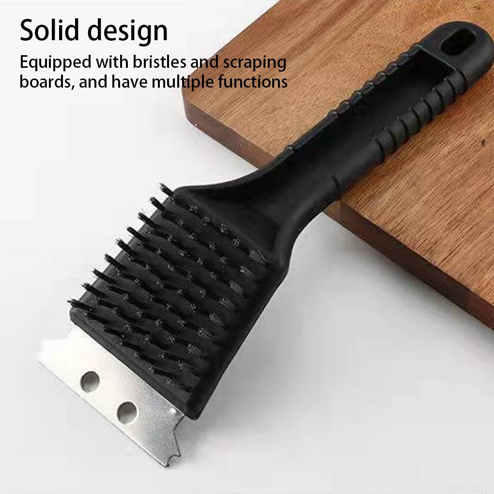 Clean Brush Barbecue Grill Accessories Multiple Tools Steel Wire Waterproof Rustproof Cleaning Brushes with Scraper