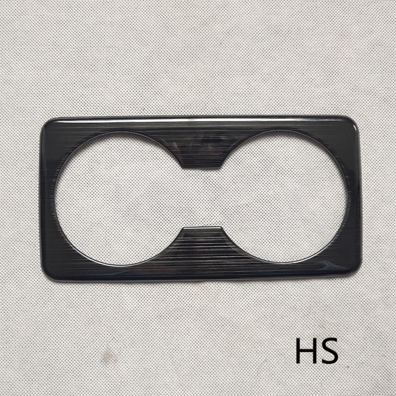 Rear Seat Water Cup Interior Accessorie Metal Cover Trim for Mazda Cx30 Cx 30 Cx-30 Car Styling Sticker Accesorioes