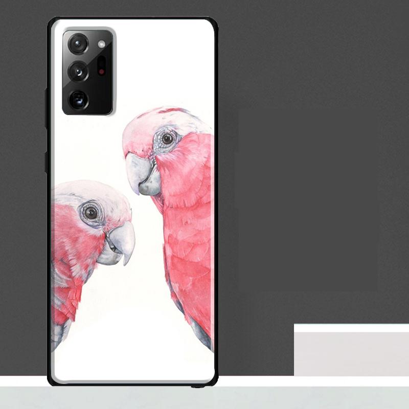 Animal Parrot Birds Case For Samsung Galaxy S25 S24 S23 Ultra S9 S10 S20 S21 S22 Plus S23 FE S25 FE Phone Cover