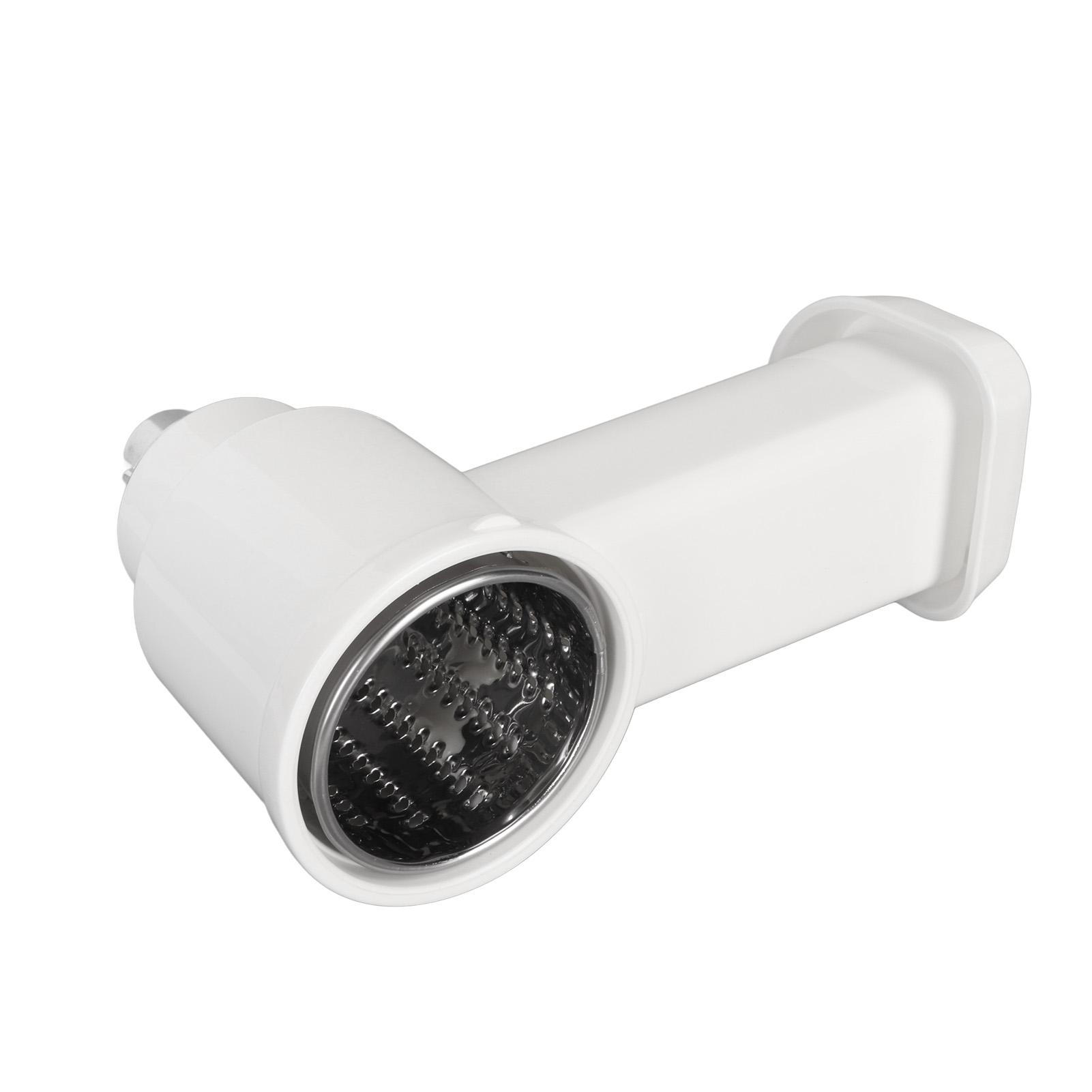 Accessoires pour hachoir à viande, Hachoir à viande en acier inoxydable et plastique, Embout pour saucisse, Accessoire de hachoir parfait, 3 lames différentes pour