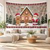 Christmas Printed Tapestry Wall Hanging For Bedroom Living Room Wall Decor Holiday Gift