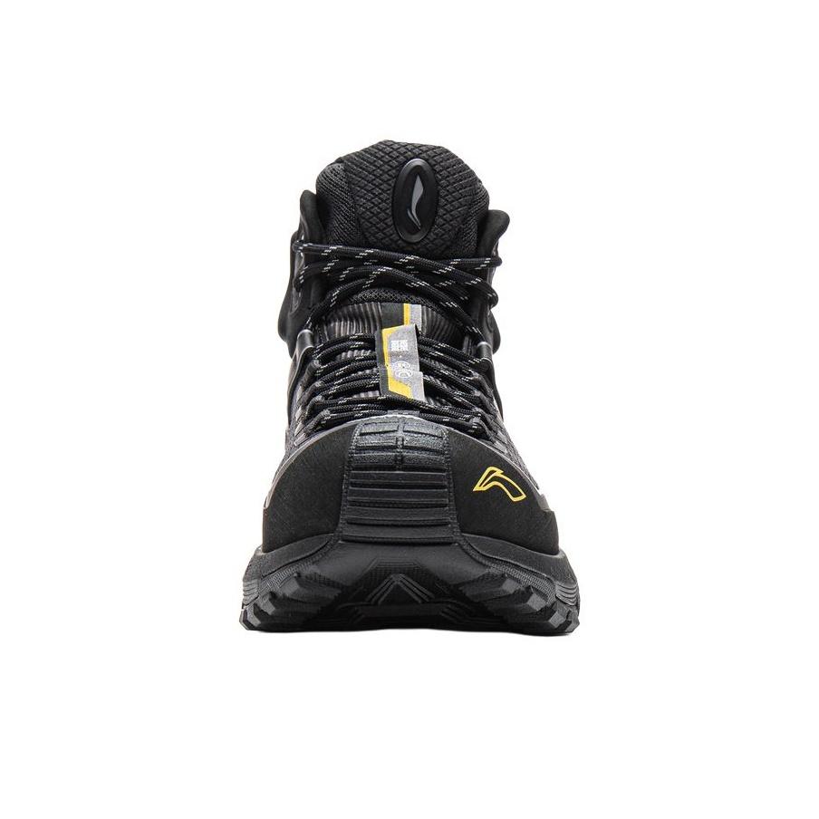 Li Ning Outdoor CF River Pro HI WP Comfortable Fashionable Minimalist Reflective Rebound Supportive High-Top Hiking Shoes AHTV035-1