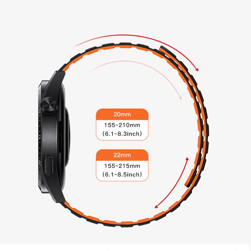 Magnetic Strap For HUAWEI WATCH 4 Pro EasyFit Silicone Band For HUAWEI GT 2 3 Runner Watchband Bracelet Replacement accessories