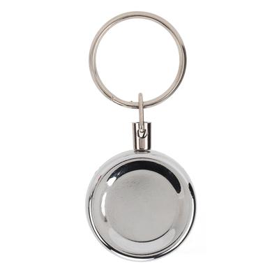 High Resilience Steel Wire Keychain Metal Retractable Key Chain Anti Lost Keychain Belt Clip