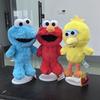 Classic Sesame Street 20cm Stuffed Doll Kids Plush Toy Big Bird Elmo Cookie Monster Official Licensed Plush Doll Soft Gift