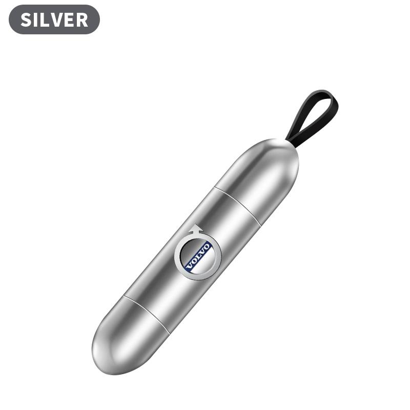 For Volvo XC90 XC60 XC70 XC40 V90 V60 V40 C70 C30 S80 Car Logo Car Safety Hammer Emergency Window Breaker Seat Belt Cutting Machine