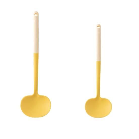 Spatulă Silicon Ciupercă pentru Gătit Răsucitor Rezistent la Căldură pentru Tigăi Antiaderente și Acoperite Ustensilă Sigură de Bucătărie pentru Gătit