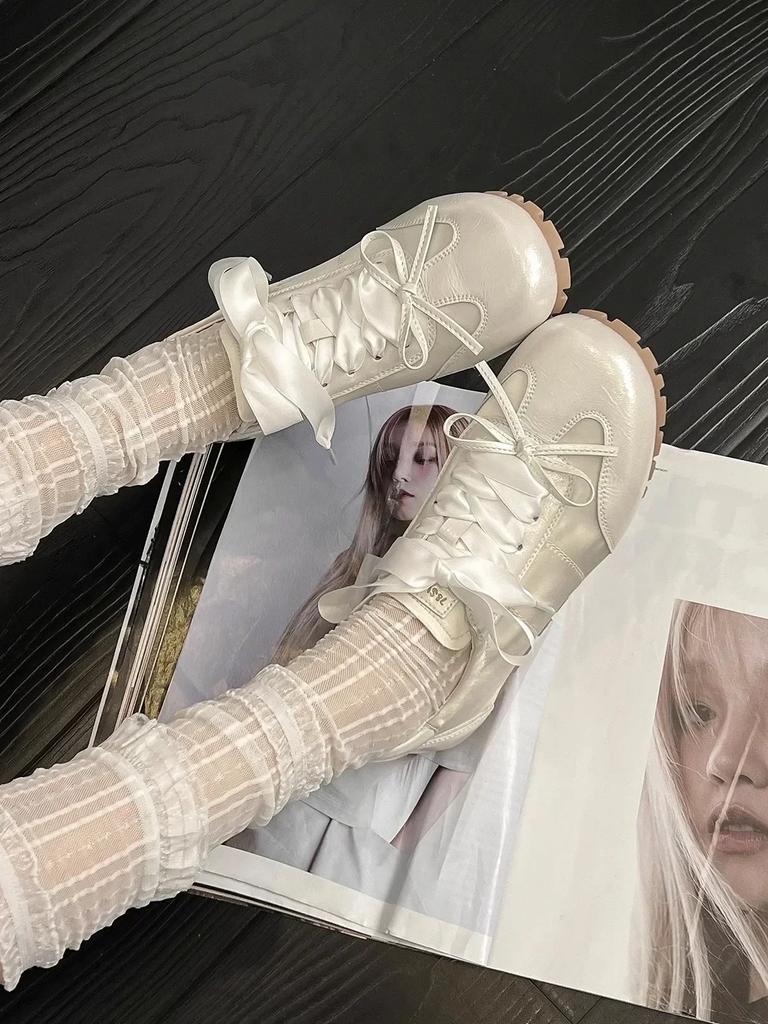 New Spring Women Ballet Flats Fashion Elegant RoundToe Cross Strap Shoes Ladies Comfort Street Style Soft Sole Ballerinas Shoes