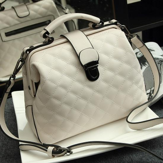 2025 Korean Style Trendy Women's Diamond Shoulder Bag - Fashionable, Versatile, Simple Handbag & Messenger Bag