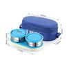 Leakproof Stainless Steel Lunch Box For Office Use With Insulated Jacket And Spoon Set  Compact, Airtight, Easy-To Carry Tiffin For Adults