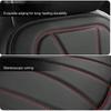 Single Front Car Seat Covers Leather Water Proof Seat Protector Universal Anti-Slip Driver Seat Cover Front Split  Seat Cushion
