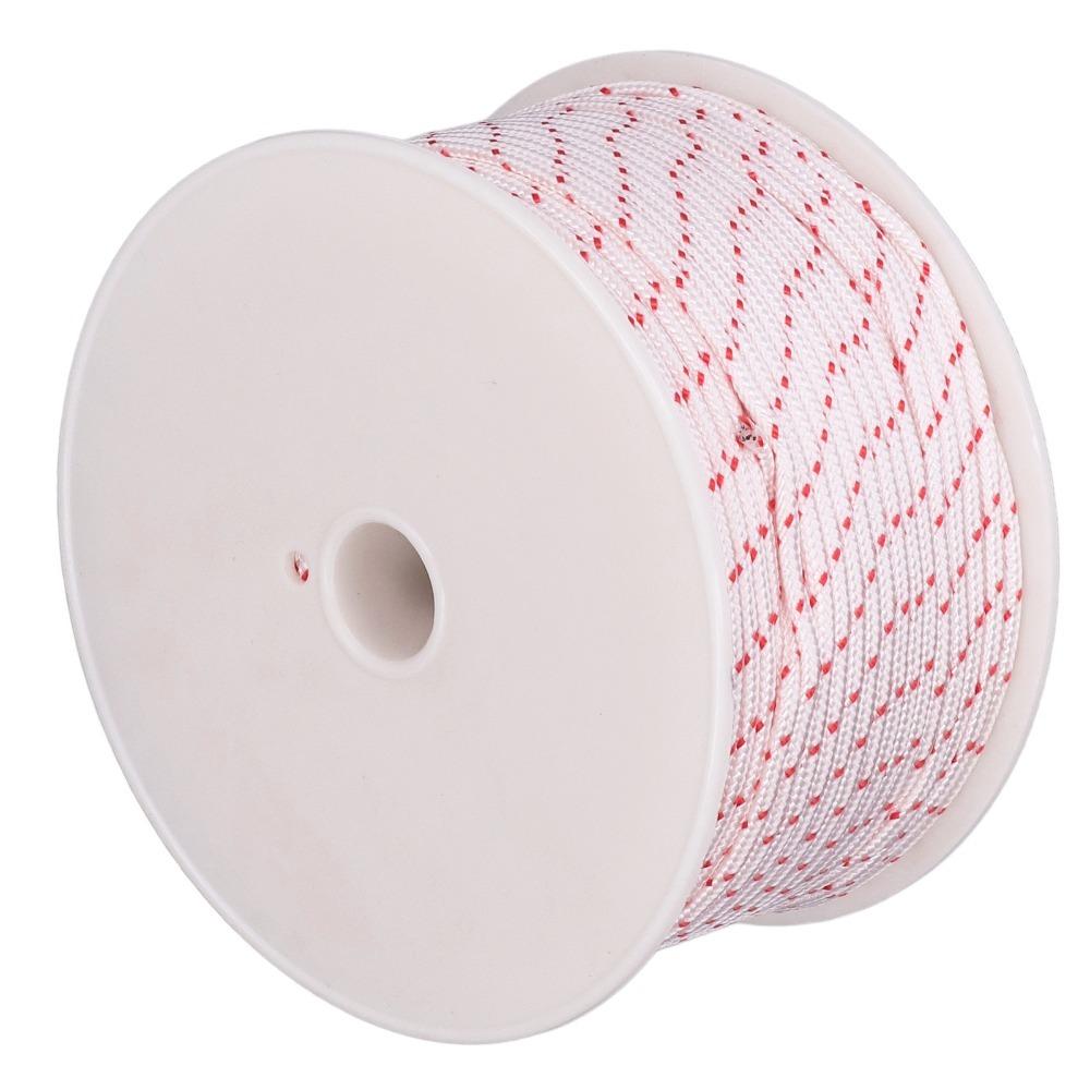 White and Red Pull Starter Cord Universal Nylon Cutter Rope Practical Recoil Starter Rope