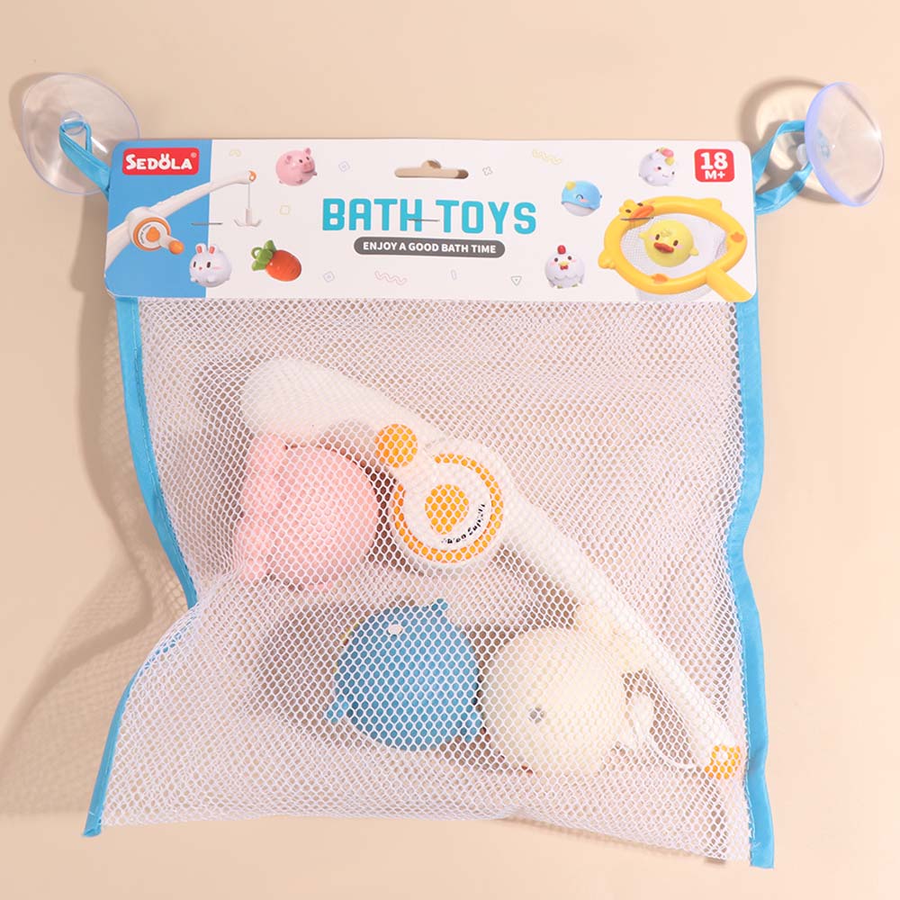 Magnetic Children's Fishing Toy Sea lion Fishing Water Toy Bathroom Fishing Toy Birthday Present