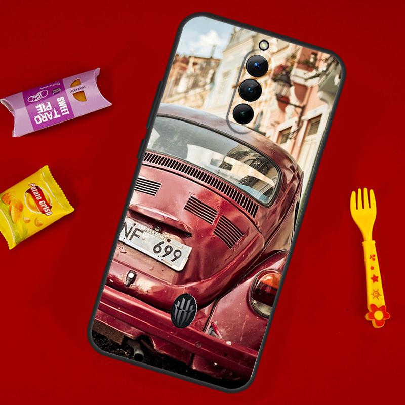 

Classic Vintage Old Retro Car Phone Case For ZTE Nubia Red Magic 10 Air 6 7 6S 7S 8S 9S 10S Pro 8 9 10 11 Pro Plus Cover Red Magic 9 Pro