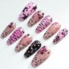 Pack of 30 Artificial Nail In Multiple Sizes Including Ballet Floral Patterns for Easy DIY Nail Enhancement