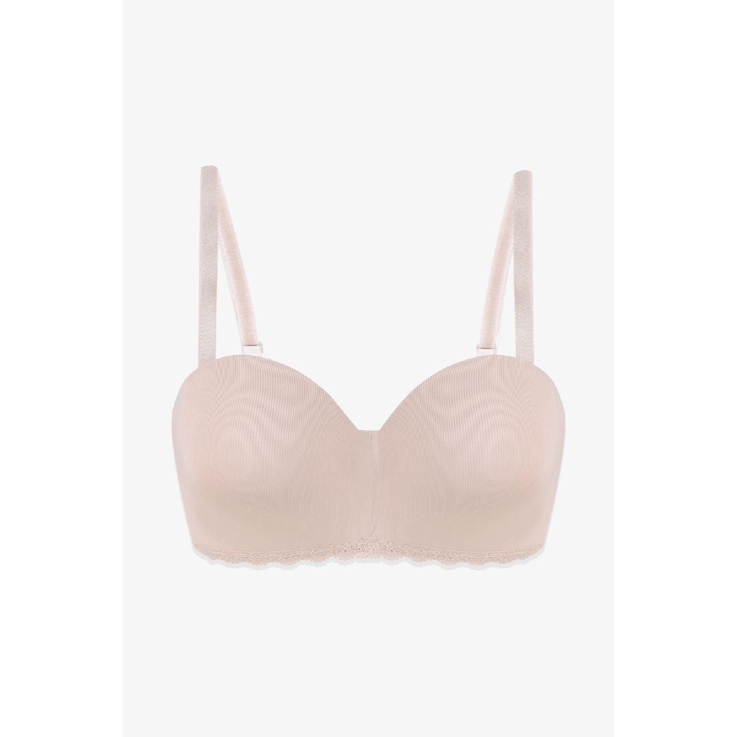 

Women s Unpadded Micro Strapless Bra 80B зелений