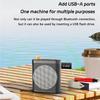 Mini Wireless Microphone Magnetic Megaphone Speaker Mini Megaphone Lavalier Microphone  Meeting