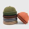 Brimless Beanie Cap Keep Warm Knit Hat Fashion Bucket Hat  Winter