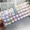 Cartoon Doll Tube Disposable Eyebrow & Eyelash Brush Refill
