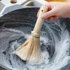 5 pcs Palm Fiber Cleaning Brush Pan Scraper Kitchen Utensil Non-Stick Oil Wash Dish Brush Natural Bristle Pot Scrubber