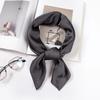 Satin Scarf Women 70cm Solid Color Smooth Surface Head Scarves Square Fashion Neck Accessories For Ladies Bag Scarf Wholesale