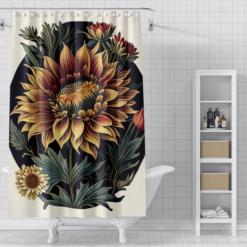 Home Duschvorhänge für Badezimmer Wasserdichter Stoff Moderner Nordischer Stil Badezimmervorhänge Duschvorhang 180X200 240X180 Aaaa