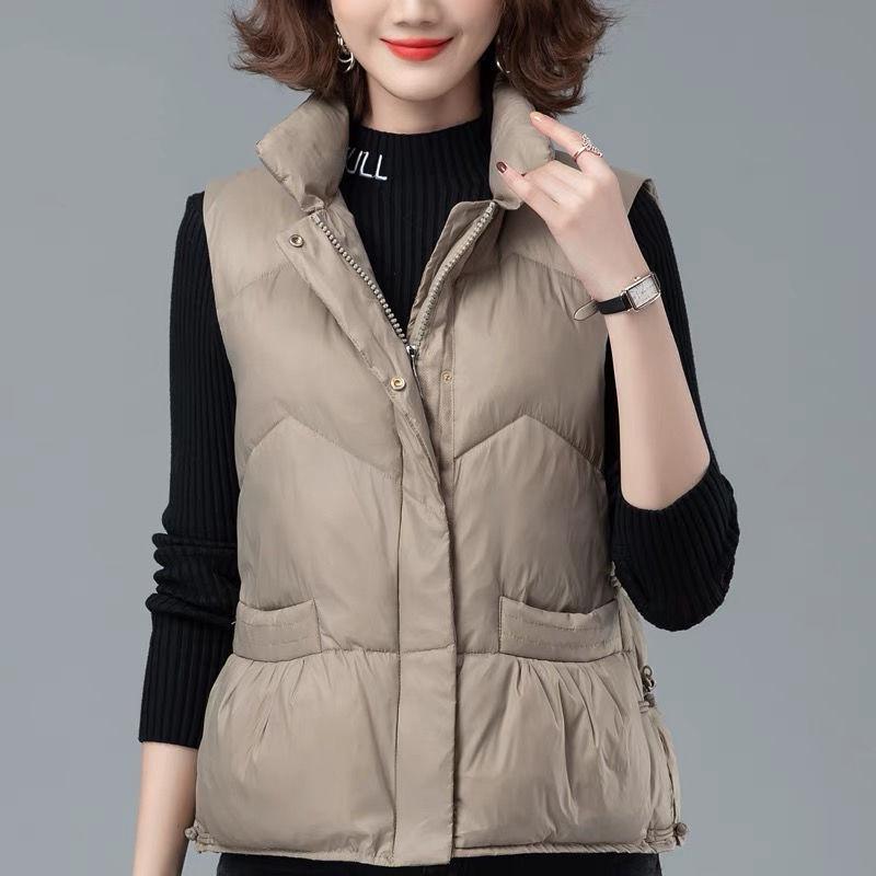 Women's Short Sleeveless Down Vest - 2025 New Spring/Autumn/Winter Style