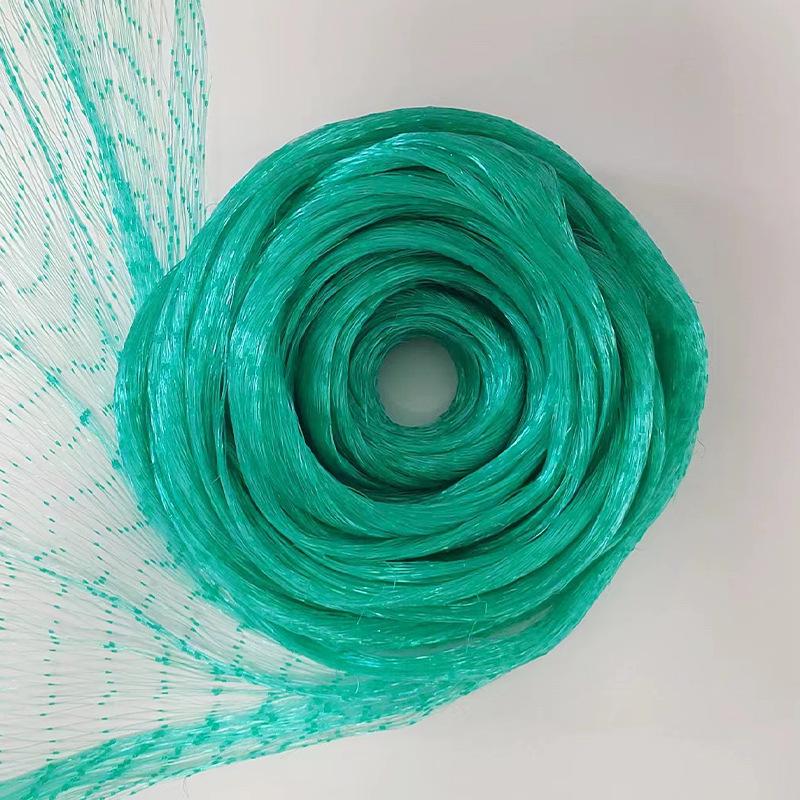 Polyethylene Garden Protection Net for Plants, Orchard, Pond, Courtyard, and Fruit Trees - Green Bird Netting Cover