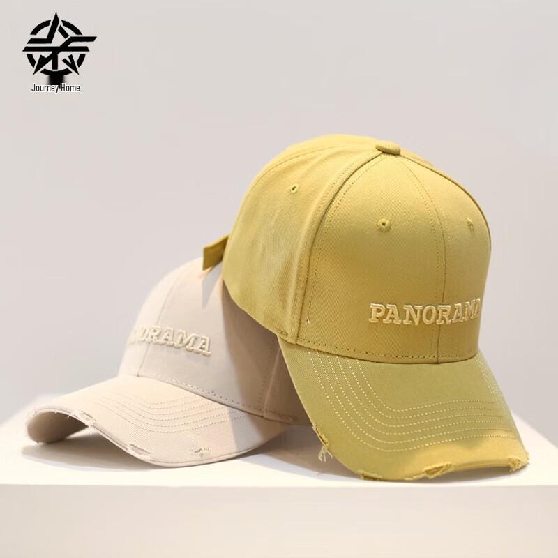 Потертая рваная бейсболка