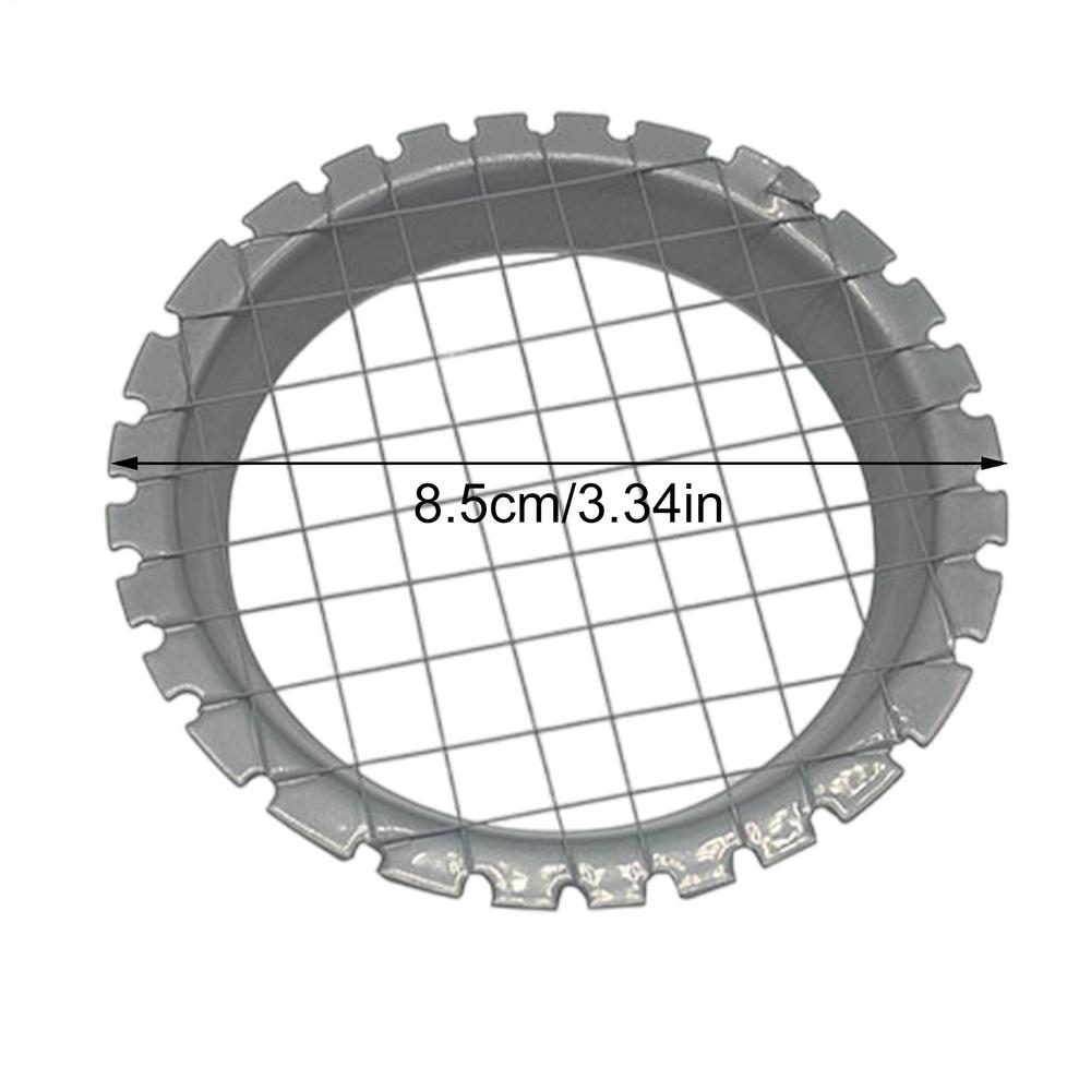 

Stainless Steel Cubes Round Grid Cutter Slicer For Egg Mushrooms Vegetables Kitchen Cut Device Tools Non-slip Chopper