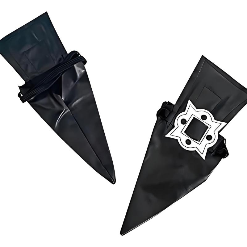 Elegant Witch Shoe Covers Black Boot Covers For Halloween Costume Dress Up Pretend Play And Themed Parties Accessories
