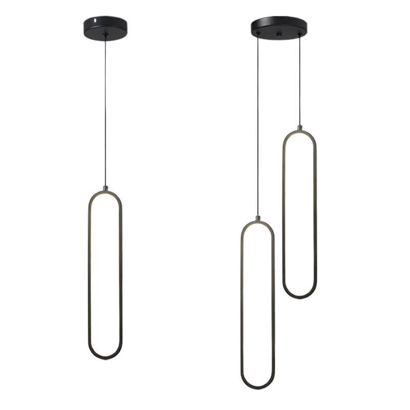 Nordic Minimalist Modern Chandelier - Creative, Luxurious Lighting for Bedroom and Living Room