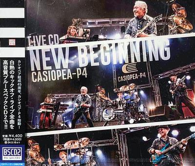 CD CASIOPEAP4  NEW BEGINNING LIVE CD Bluspec CD2 HUCD103201 HATS 2023 Japan Obi Jazz