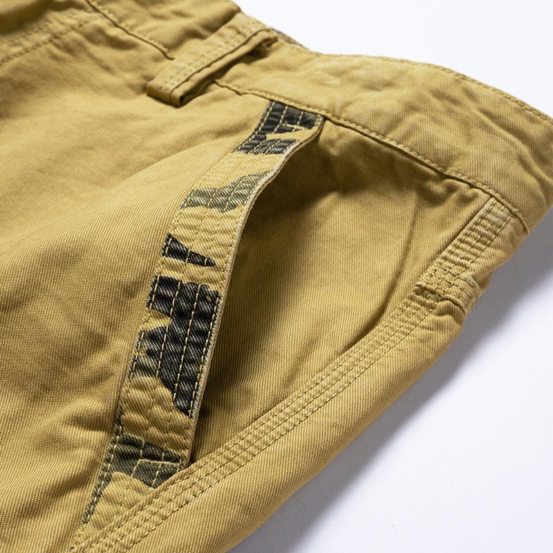 JAYSCE Pánské módní šortky Bavlna Ležérní Léto Pracovní Combat Kalhoty Klasické krátké Oversized Cargo Kalhoty Letní plážové kalhoty