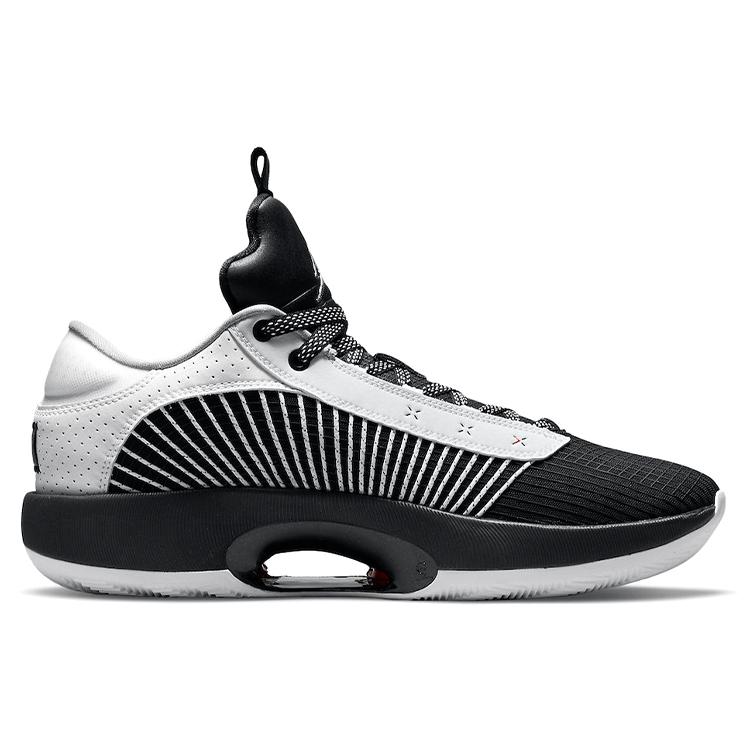 New JORDAN 35 Low 'White Black' CW2460-101