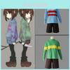 Costum Cosplay Exquis Undertale Frisk Chara Perfect Pentru Orice Ocazie