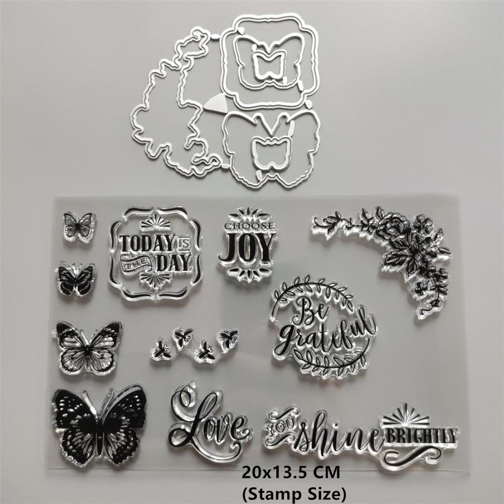 Bird Flowers Wreath Clear Stamps for Card Making Scrapbooking Crafting DIY Decorations Butterflies Transparent Silicone Seal Stamps for Embossing Album Crafts Bird Flowers Wreath Clear Stamps for Card Making Scrapbooking Crafting DIY Decorations Butterflies Transparent Silicone Seal Stamps for Embossing Album Crafts