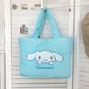 Kuromi Cute Embroidered Nylon Small Shoulder Bag For Daily Use